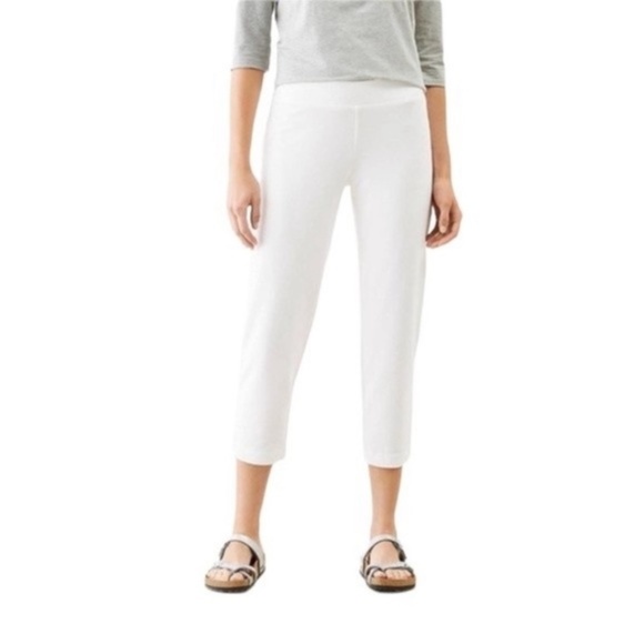 J. Jill Other - Pure Jill white slim leg cropped pull-on legging.  White.  MP